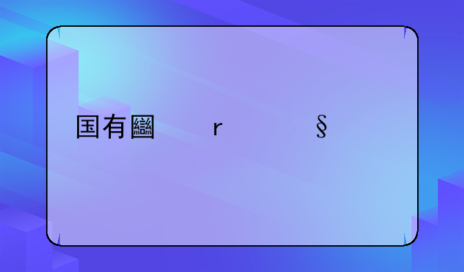 国有土地出让流程
