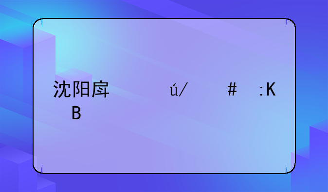 沈阳房产律师排名